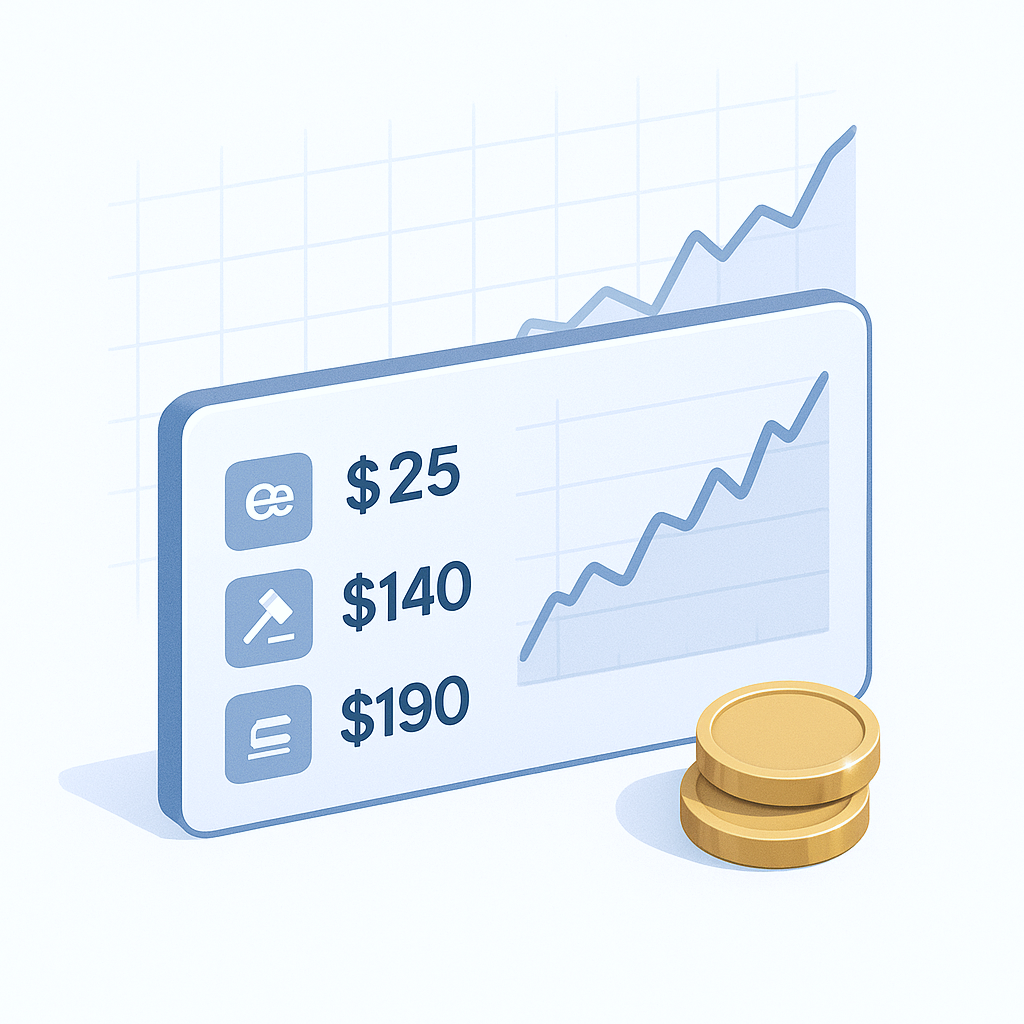 Real-Time Coin Value from eBay and Auctions